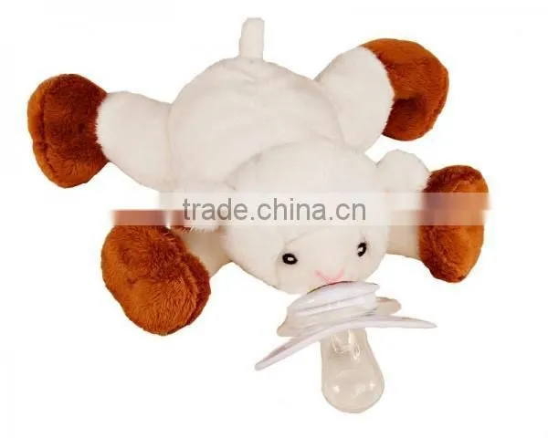 ICTI and Sedex Audit Cheap Sale Baby Plush Toys With Baby Pacifier photo-2