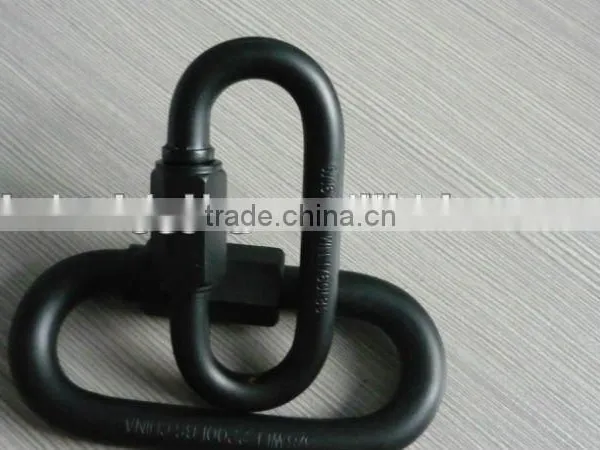 Metal Black Spray-paint Quick Link for Handbag Karabiner Rigging Hardwar Manufacturer photo-2
