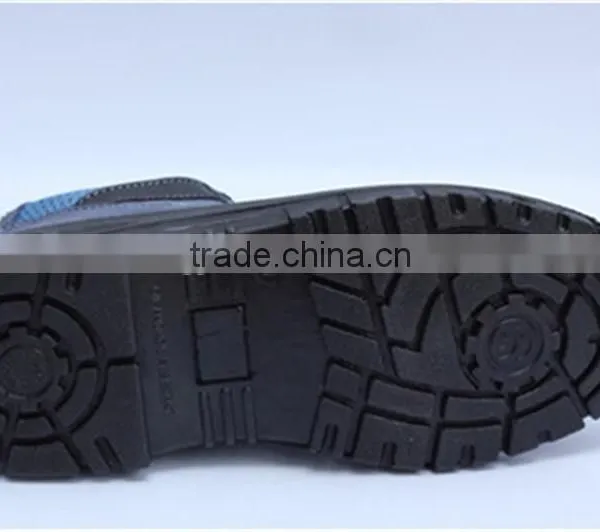 Suede Leather Steel Toe Work Shoes Safety Shoes 9068 photo-4