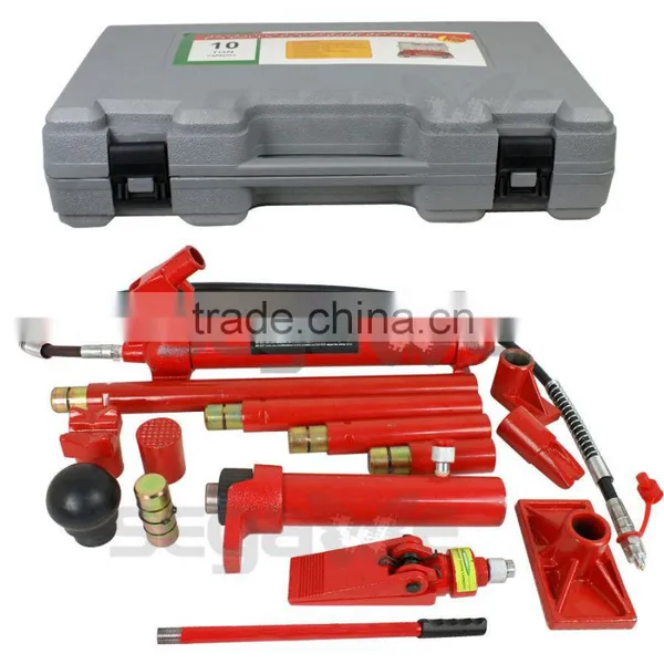 10 Ton Porta Power Hydraulic Jack Body Frame Repair Kit Auto Shop Tool photo-2