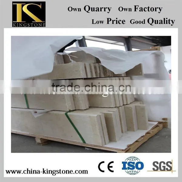 Indoor Beige Stair Marble for Floor Stair Made in China photo-4