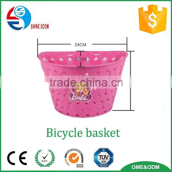 Durable Plastic Bicycle Basket