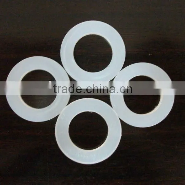 Clear Silicone Flat Washer