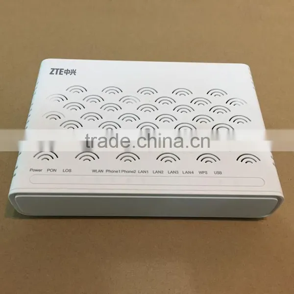 ZTE EPON ONU F427 With 4 Ethernet Ports 2 Voice Ports Wireless ONU F460 V5.0 Firmware