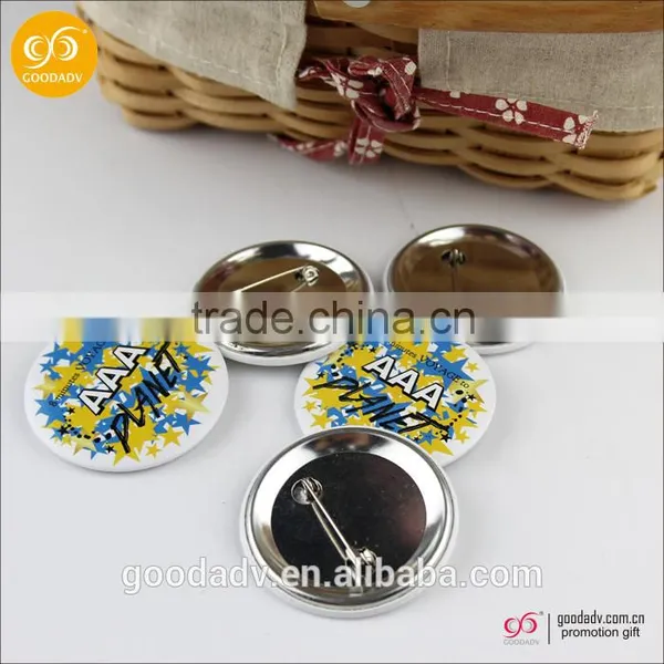 Factory Manufacture Custom Printed Pin Badge Button Badge/diy Metal Badge photo-2