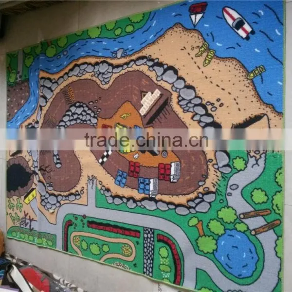 Polyester And Cotton Loop-Pile Carpet Loop-Pile Mat With Low Price photo-2
