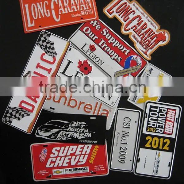 Aluminum Car Plate/ Fun License Plate / Fun Number Plate