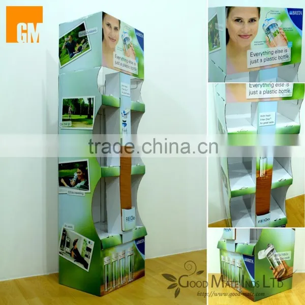 Corrugated Cardboard Promotional Pharmacy Display Shelf photo-2
