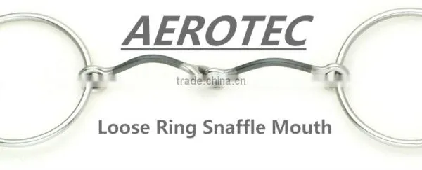 Horse Equipment Loose Ring Snaffle Mouth Horse Bits