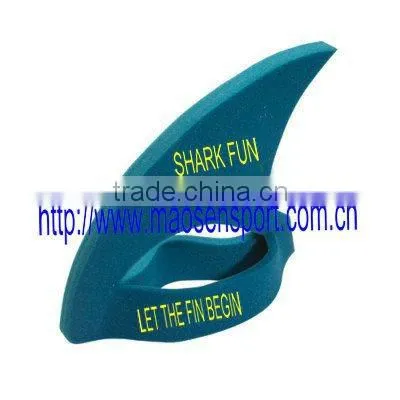 Shark Fin Promotional Foam Shark Fin Shaped Cap Visor Cap