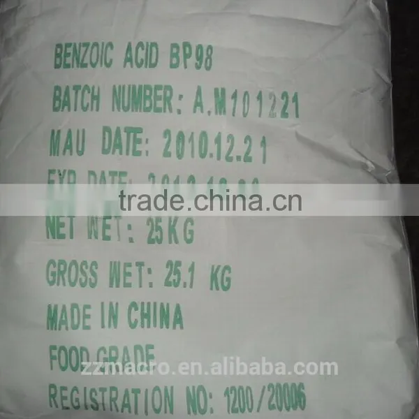 Top Quality 99.0-100.5% Food Grade Benzoic Acid for Sales photo-2