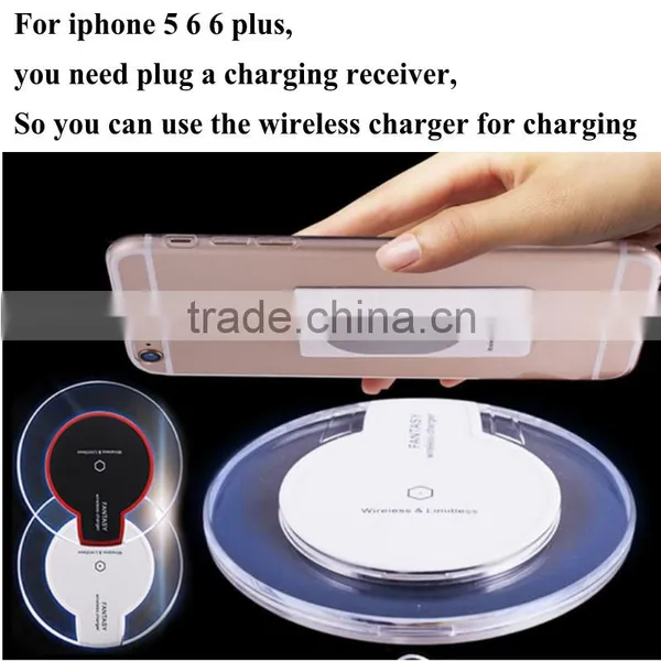 Wireless Charger For Samsung Galaxy S5 QI Standard Wireless Charger Pad Receiver For Samsung S5, Receiver China Factory Price photo-3
