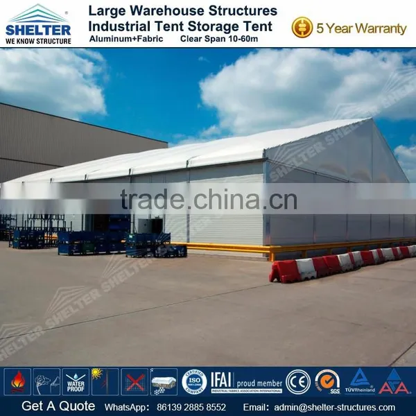 30*50m Waterproof Roller Shutter Storage Tent for Sale photo-3
