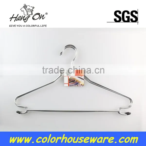 Slim Line Metal Wire Hanger for Clothes in the Home photo-3