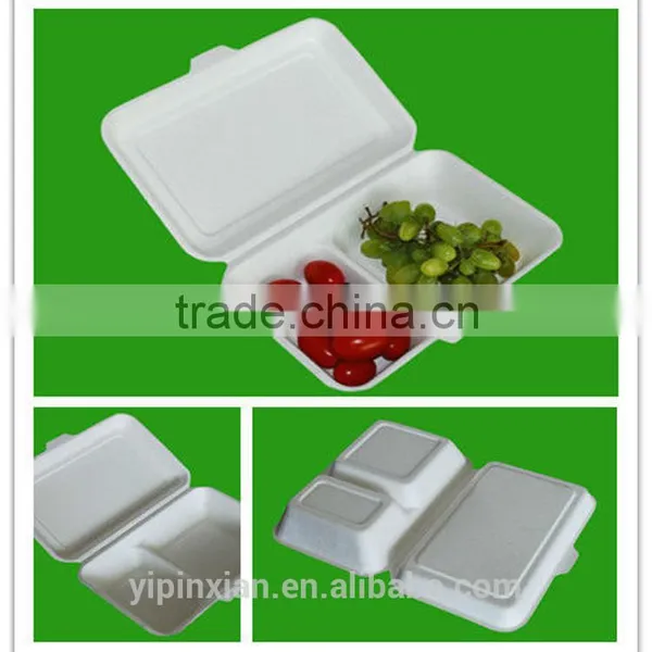 Oil Resisting Sugar Cane Fiber YPX2563 Box Packing photo-5