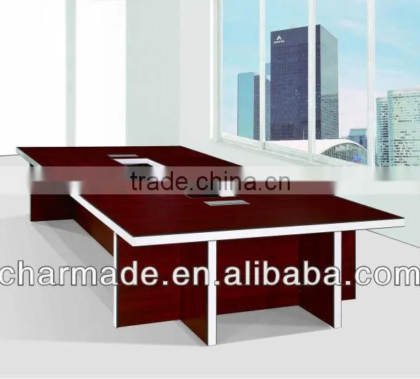 Simple modular wooden M6 conference systems/ meeting tables