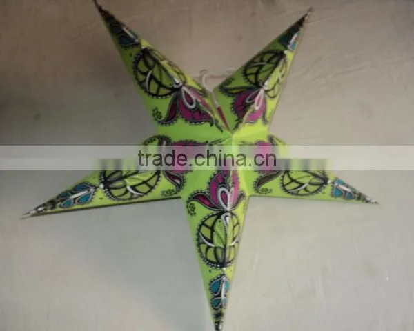 Bulk Lot Paper Stars Lanterns photo-2