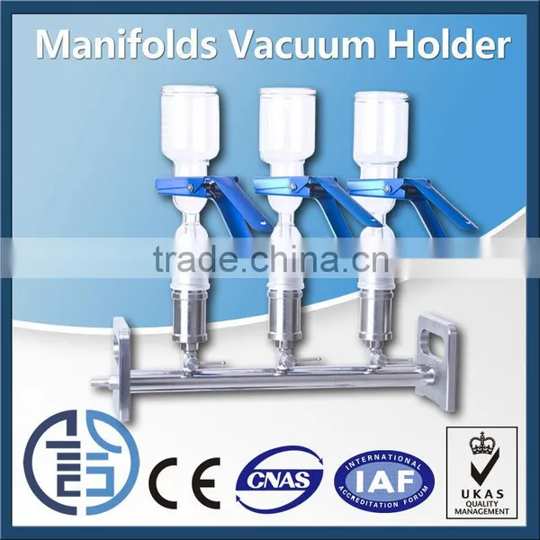 Multiple Vacuum Filtration System Manifolds Vacuum Holder Stainless Steel Filter Holder