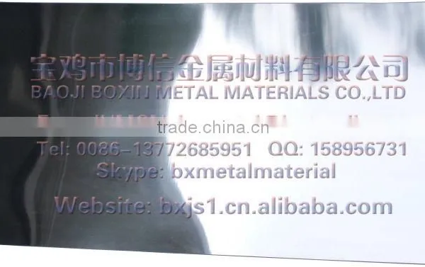 99.95% ASTM B386 Molybdenum Plates Heets Foils Strips and Their Alloys photo-3