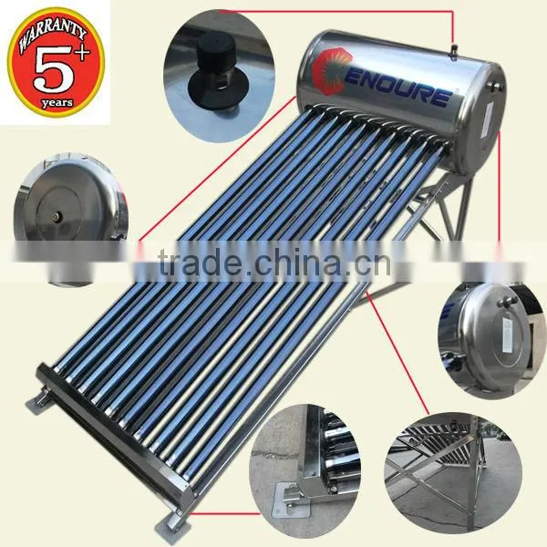 Evacuated Tube Indirect / Closed Loop (Active) Solar Water Heaters (300 Liter ) photo-2