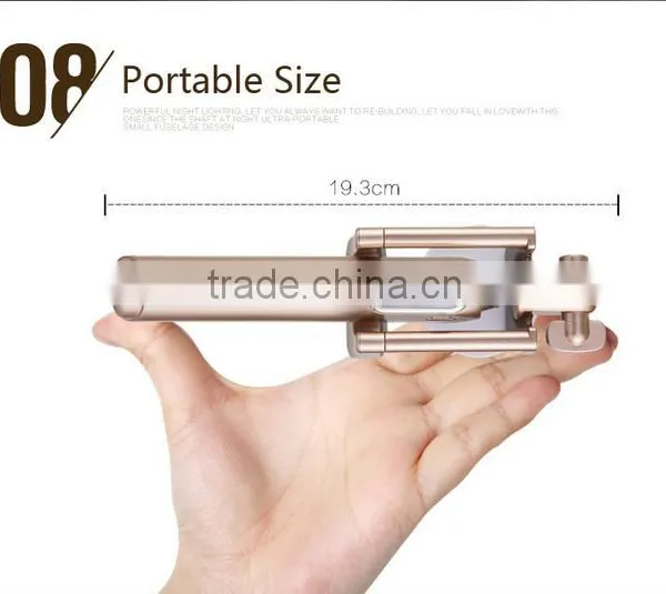 Hot Sell Top Quality Selfie Stick Wireless With Bluetooth Monopod Made in China