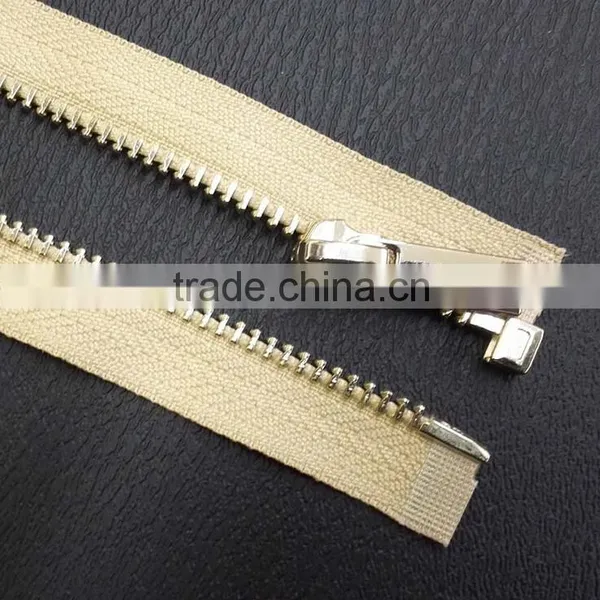 Manufacturers Selling Wholesale 5# Y Teeth Metal Zippers, Open End Zipper for Bags Clothing photo-5
