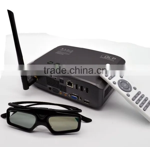 High dh Smart 3d Led Projector With1080P 4K Video Decoders photo-5