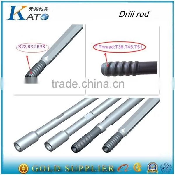 KT T38 Rock Drilling Equipment Connecting Rods