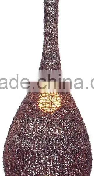 Modern Brown Rattan Floor Lamp/Lights of Decoration With CE photo-3