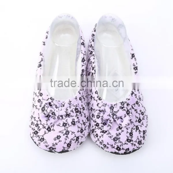 Fashion Living Room New Design Women Slipper Plush Warm Cotton Slipper