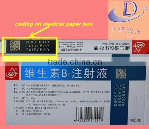 Profit Shared 55W Package Online Laser Date Code Machine photo-5