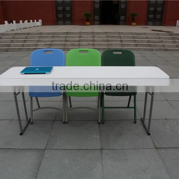office folding conference table, modern foldable meeting table, hdpe plastic