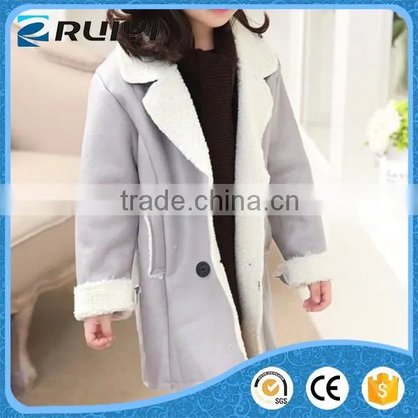 High Quality Baby Girl Faux Fur Winter Coats photo-5