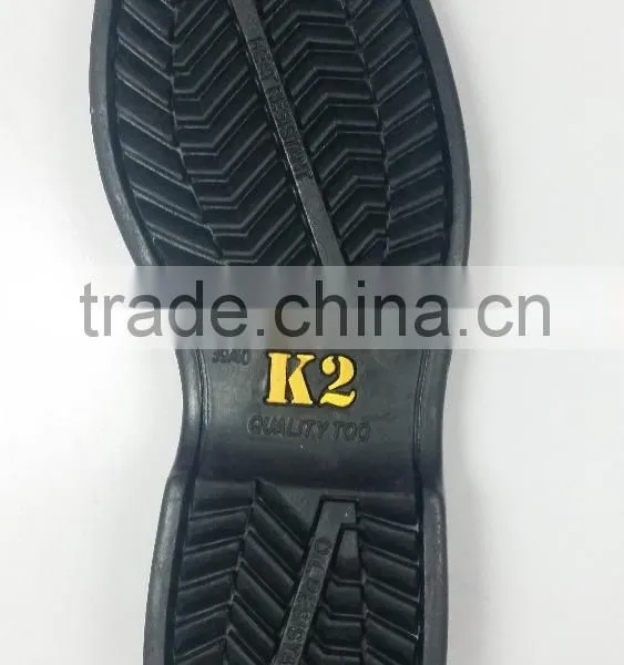 Super Durable Safety Rubber Outsole for Safety Shoe Making
