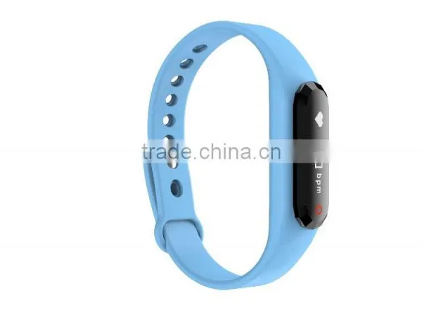 2016 Bluetooth Heart Rate Monitor Smart Bracelet Waterproof For Women Smart Watch Fitness Tracker photo-3