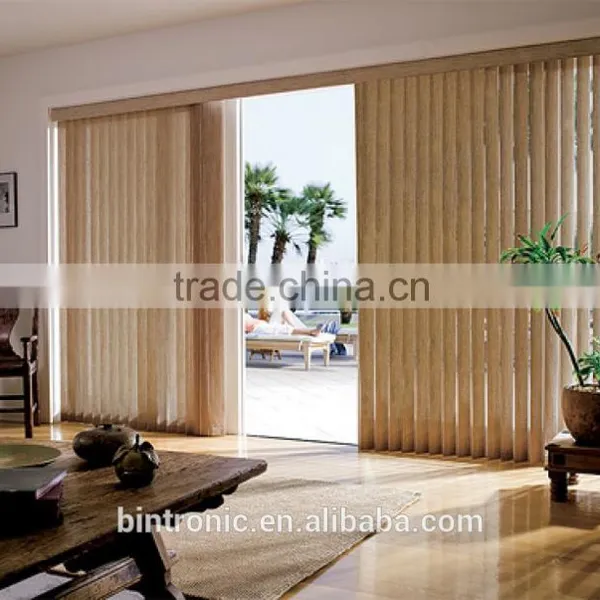 Bintronic Home Interior Simple Design Electric Vertical Window Blind Tracks And Vertical Blind Components Taiwan photo-2