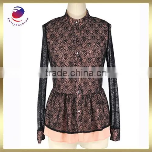 Autumn New Bud Silk Garment Blouse Ladies