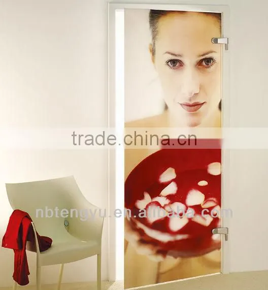 Fashionable Glass Swing Door System