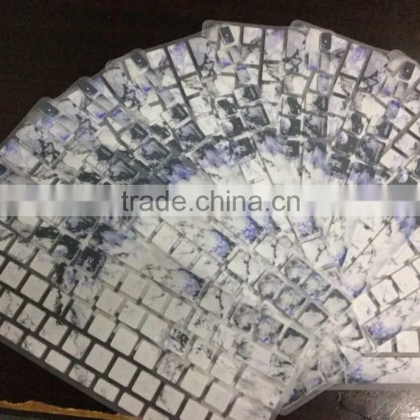 Marble Pattern Custom Membrane Keyboard for Marble Macbook photo-6