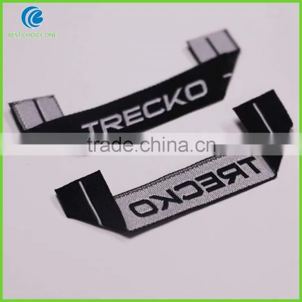 Custom High Density Labels Sewed In Cheap Woven Labels For Garment Handbags photo-4
