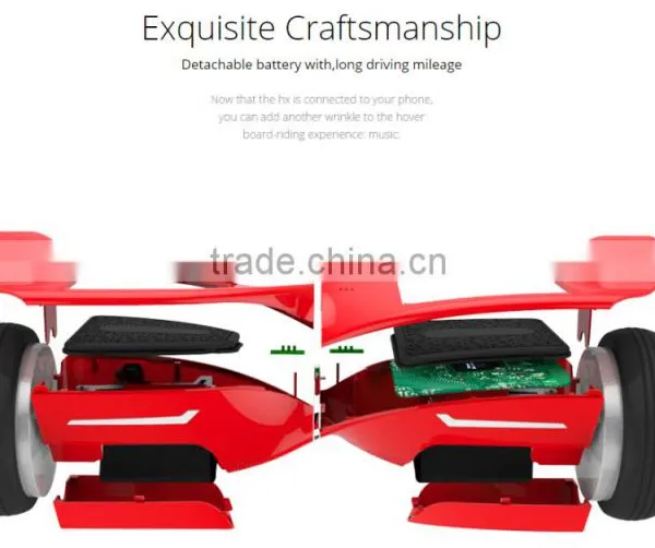 HX X3 UL2272 Approved Detachable Battery Scooter With APP