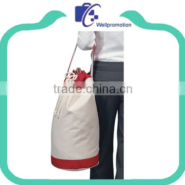 Wholesale Portable Cotton Canvas Sailor Bag With Shoulder Strap photo-6