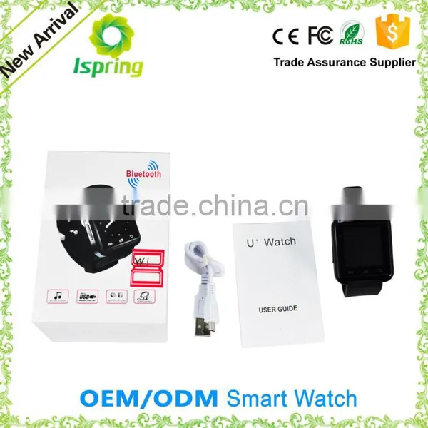 For Android Smart Watch Phone 2015 Waterproof Ce Rohs Bluetooth Smart Watch Men With Phone Call Bluetooth Smart Wtach Cheap photo-6