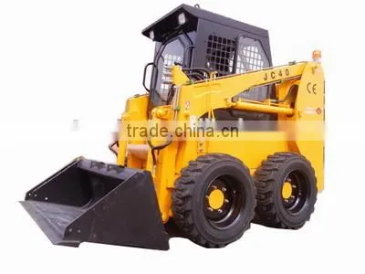 JC40 skid steer loader,china bobcat,engine power 40hp,loading capacity 600kg