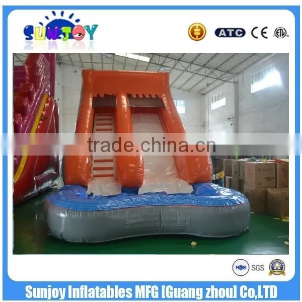 2016 New Product Nice Embroidery Design Inflatable Games Inflatable Water Slide for Children photo-6