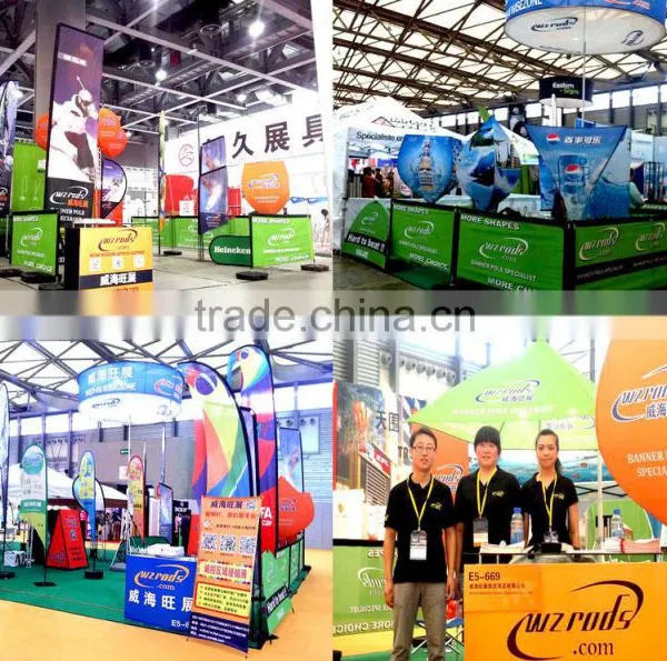 Printed Flag Banner Frame Barrier photo-6