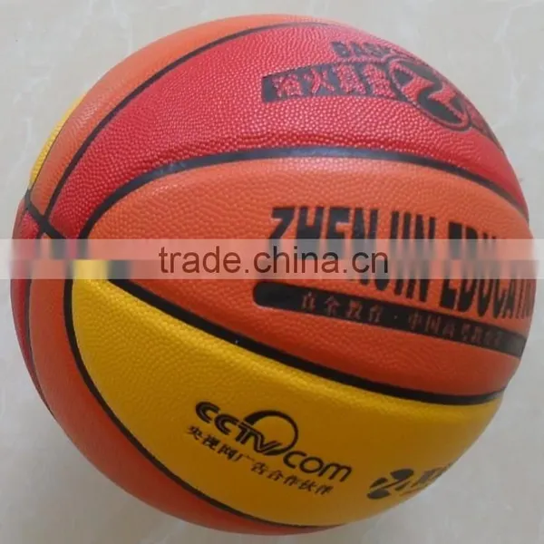 Size 7 Pu Leather Custom Basketball photo-5