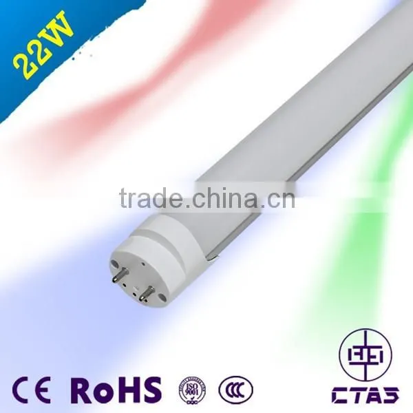 Wholesale Led Light 22W t8 Led Tube 1500mm CRI>80 PF>0.9 With CE RoHS Led Tube t8