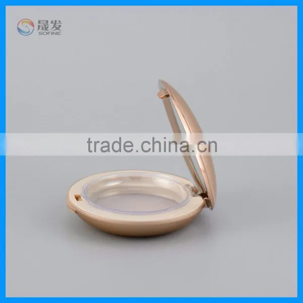 Luxury Double Wall Empty Compact Powder Case photo-3