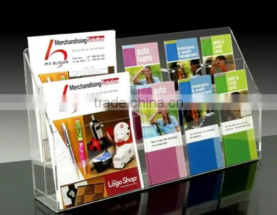Tiered Acrylic Poster Card Display Organizer photo-5